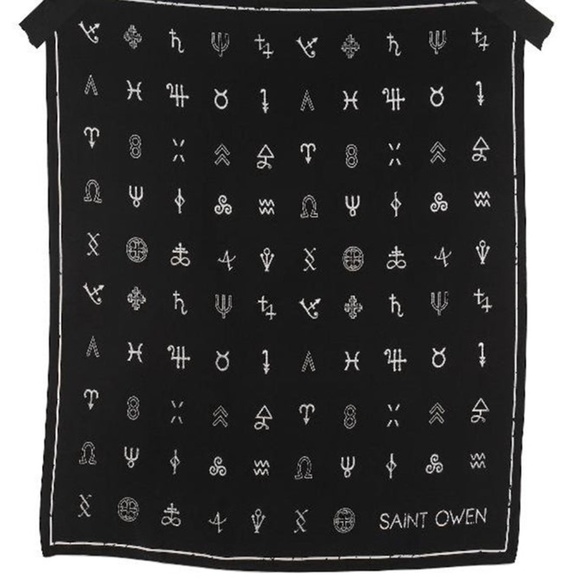 saint owen Accessories - Saint Owen Alchemy scarf